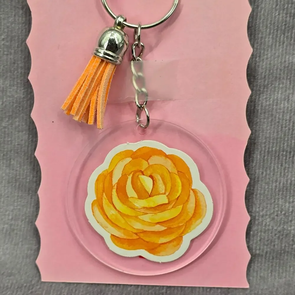 None and/or Unknown letter keychain